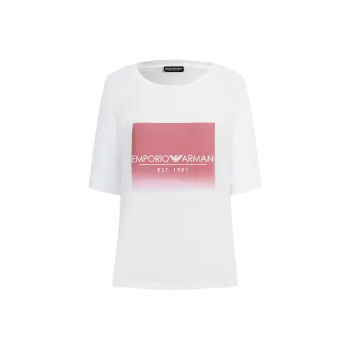 EMPORIO ARMANI Белые Женские Футболки