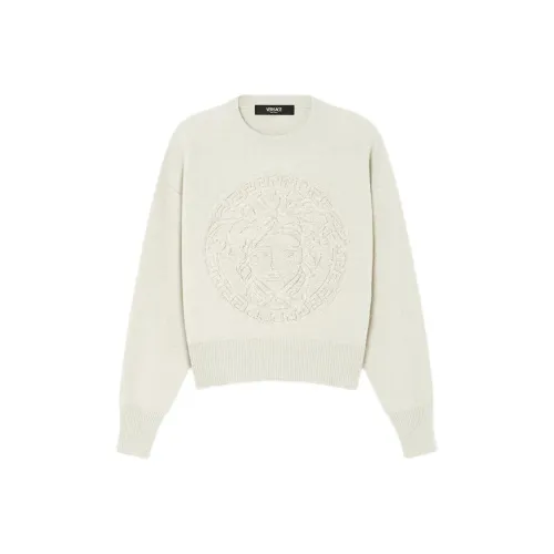 VERSACE FW24 Свитер Женский Белый