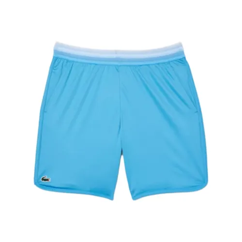 LACOSTE Повседневные шорты Мужские Синие