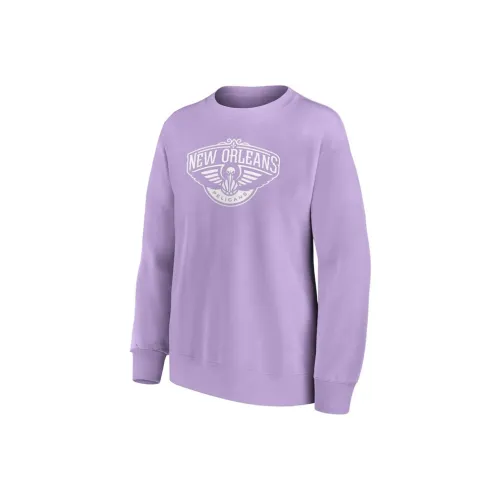 NBA New Orleans Pelicans Fanatics Свитшот Женский Фиолетовый