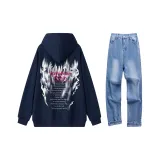 Темно-синий + Винтажный синий