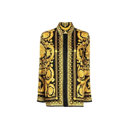 VERSACE Черные Женские Рубашки