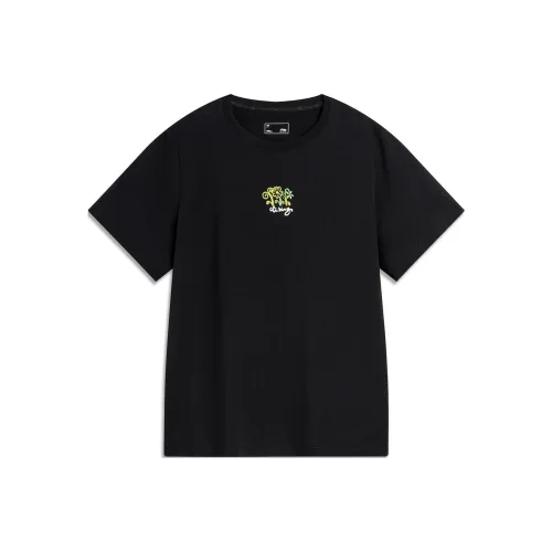 LINING Chinese Culture Series T-Shirt Женская Черная