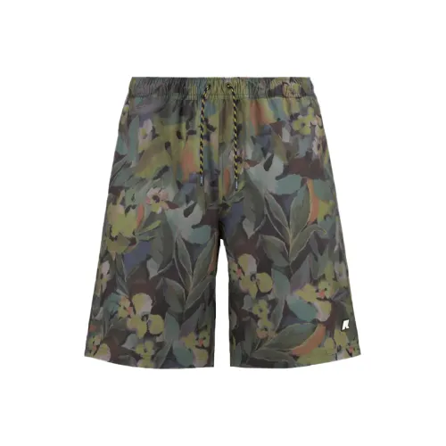 K WAY LOIR Graphic Повседневные шорты Унисекс Многоцветные