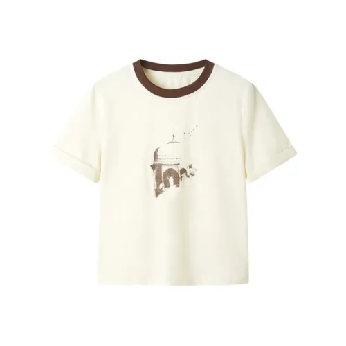 Pit Абрикос Женские Футболки