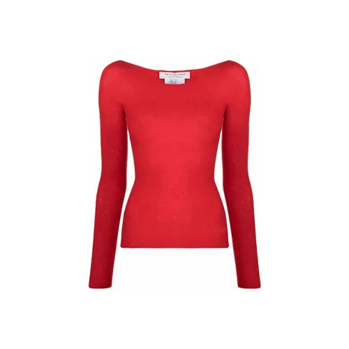 PHILOSOPHY DI LORENZO SERAFINI Slim Fit Свитер Женский Красный