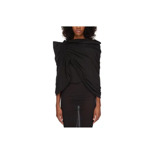 RICK OWENS совместный бренд RO T Рубашка Женская Черная