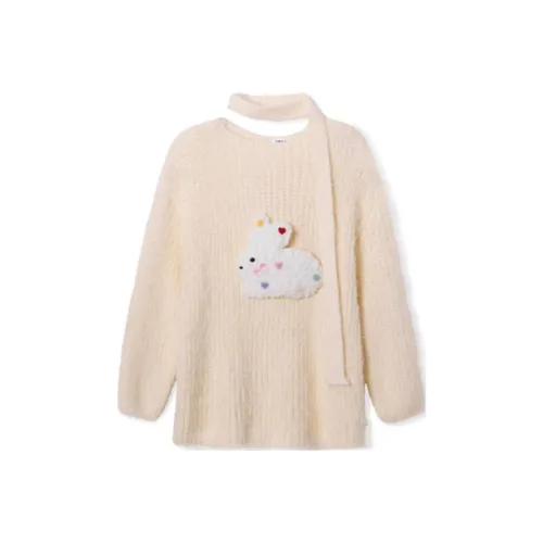 TOOOLAZY Свитер Женский Абрикос