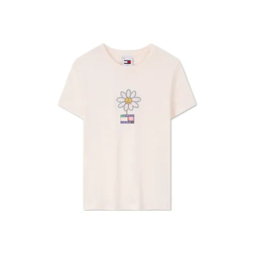 Tommy Hilfiger Экрю YBH Женские T Рубашки