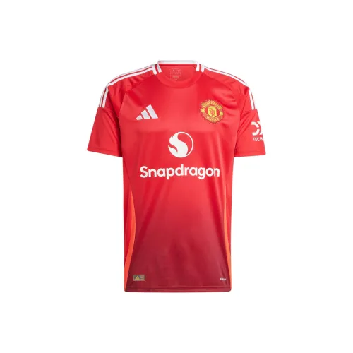 Adidas Red Men's Football Jersey Adidas Красный Мужской Футбольный Джерси