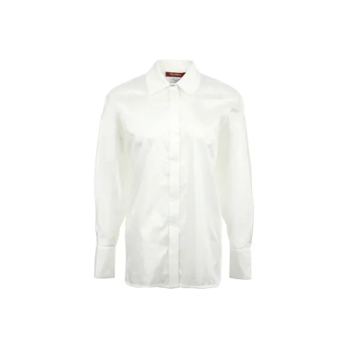 MaxMara Studio Рубашка Женская Белая