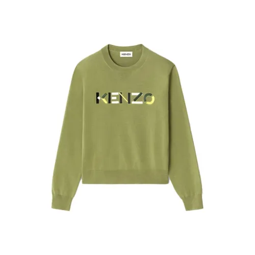 KENZO Зеленый Женский Трикотаж