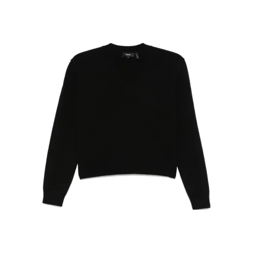 Theory Черные Женские Свитеры