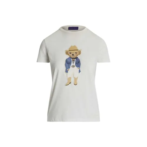 Ralph Lauren Collection Стандартная T-рубашка Женская Белая