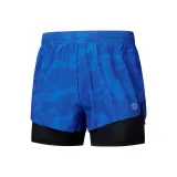 Цифровой синий принт/черный