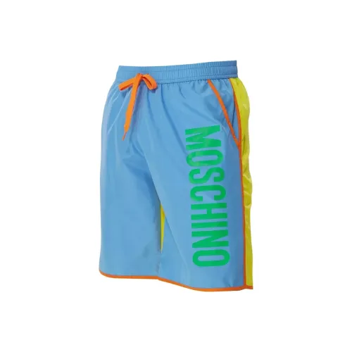 MOSCHINO Повседневные шорты Мужские Синие