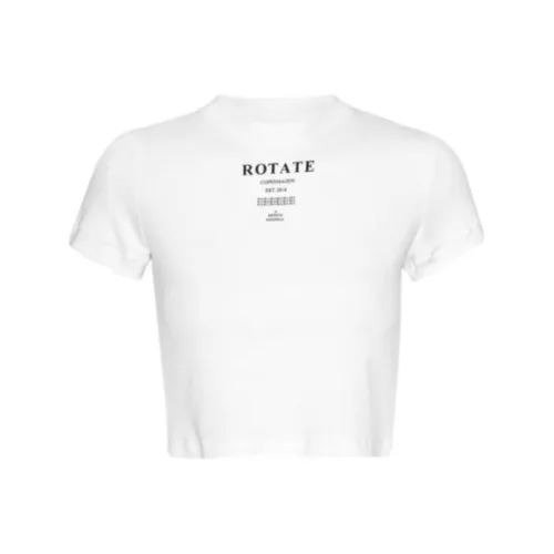 Rotate Белые Женские Футболки