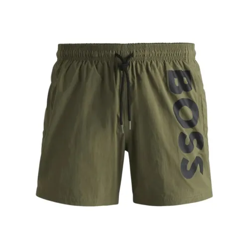 Hugo Boss Повседневные шорты Мужские Зеленые