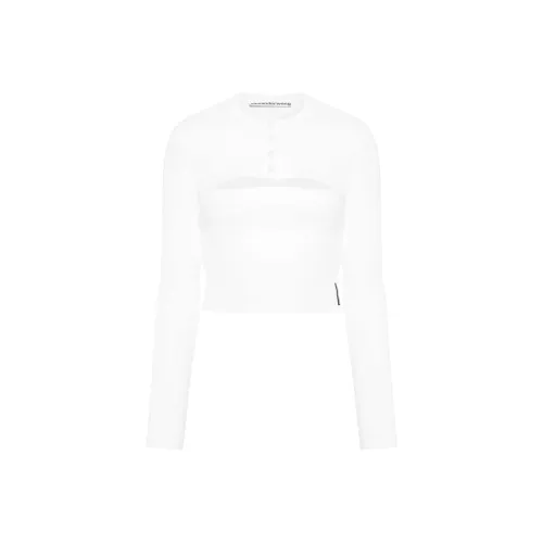 Alexander Wang SS24 Трикотаж Женский Белый