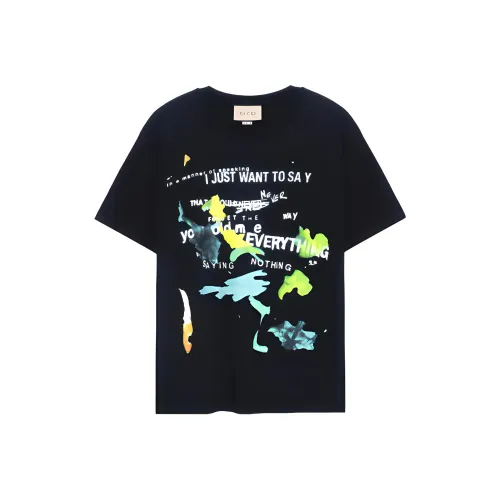 GUCCI Черные Женские Футболки