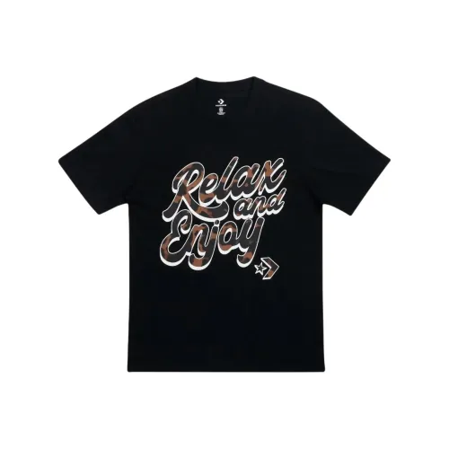 Конверс Черные Женские Футболки