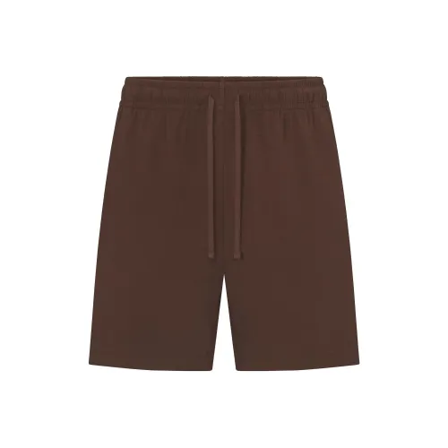 SKIMS FW24 Джерси Lounge MENS Relaxed Короткий Повседневные шорты Мужской Грязь Грязь