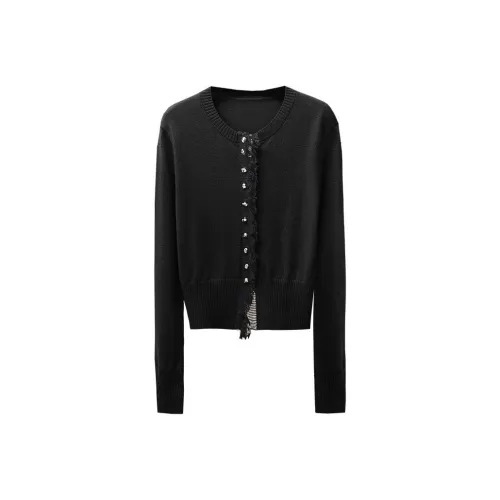 Self Who Свитер Женский Graphite Black