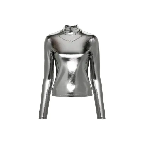 DIESEL Серебряные Женские Футболки