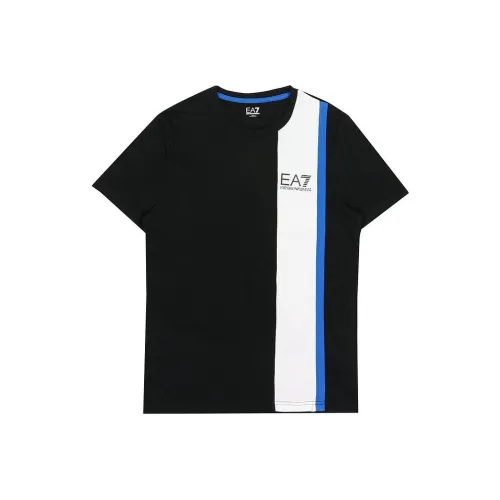 EMPORIO ARMANI EA7 T Рубашка Женская Черная