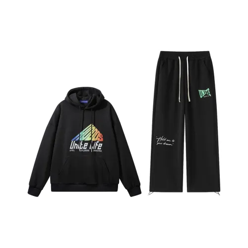 Unite Life HOODS Повседневная Спортивная Одежда Унисекс