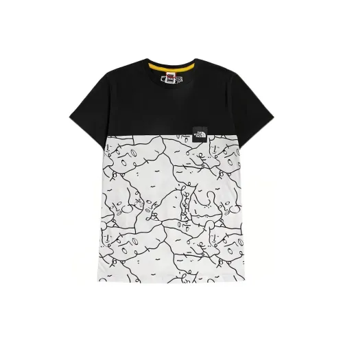 THE NORTH FACE T-Shirt Женская Черный Белый