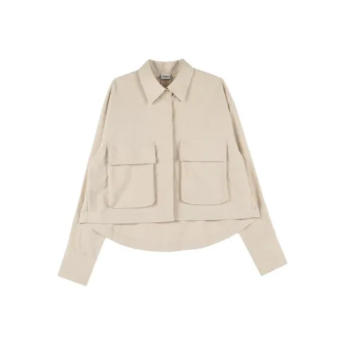 A21 Светло-серые Женские Рубашки