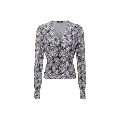 Karl Lagerfeld Рубашка Женская Серого цвета