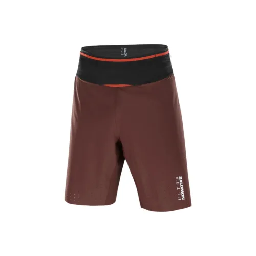 SALOMON S LAB ULTRA Повседневные шорты Мужской Люкс стиль Шоколад