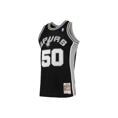 NBA x MITCHELL NESS San Antonio Spurs David Robinson Баскетбольная Джерси Мужская Черная