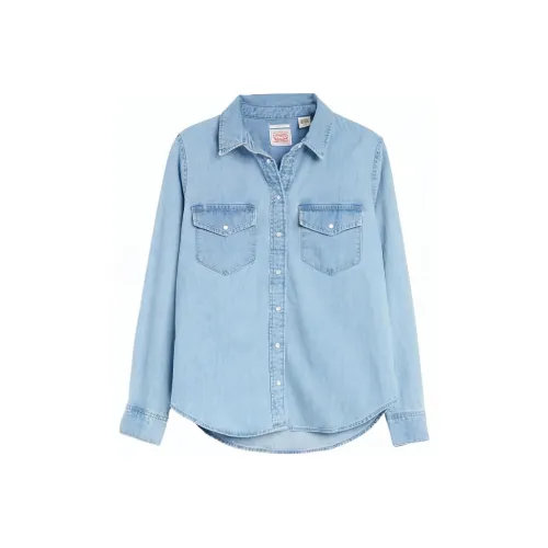 Levis Синие Женские Рубашки