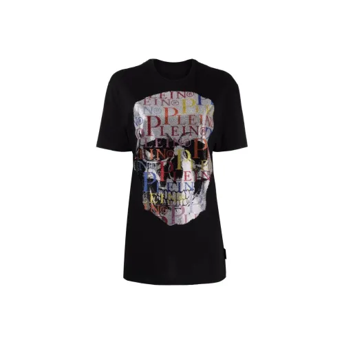 PHILIPP PLEIN Черные Женские Т-рубашки