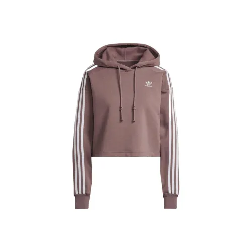 Adidas Originals Short Hoodie Женский Фиолетовый