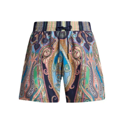 ETRO Многоцветные Мужские Повседневные Шорты