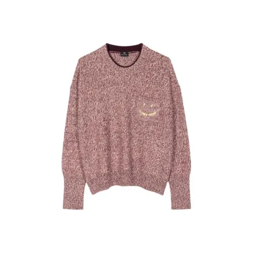 Paul Smith Paul Smith Smiley Series Розовые Женские Свитеры
