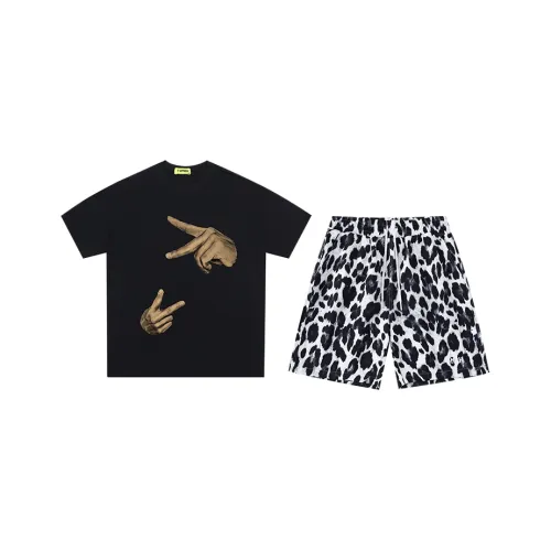DNBH Leopard Print Series Повседневная Спортивная Одежда Унисекс