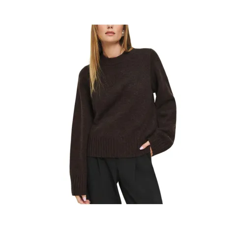 REFORMATION Calloway Regenerative Шерстяной Свитер Crew для Женщин Эспрессо