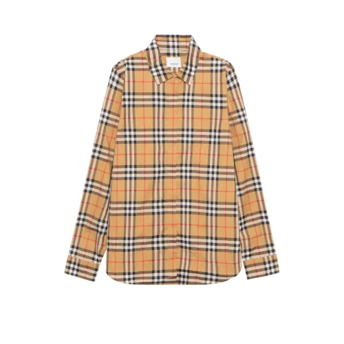 Burberry Рубашка Женская Весенняя Внутренняя Одежда Хаки