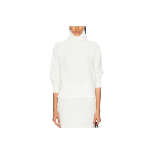 Alpaca Свитер Женские Зимний Белый