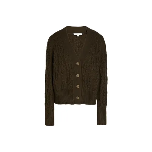 VINCE Коричневый Женские Свитеры