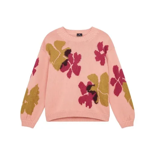 Paul Smith Розовые Женские Свитеры