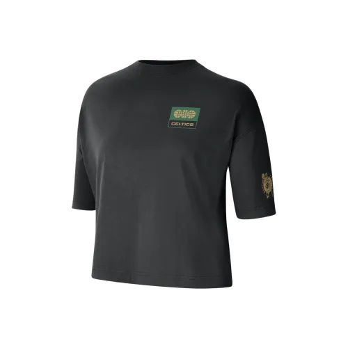 nike Т-рубашка с рукавом женская черная