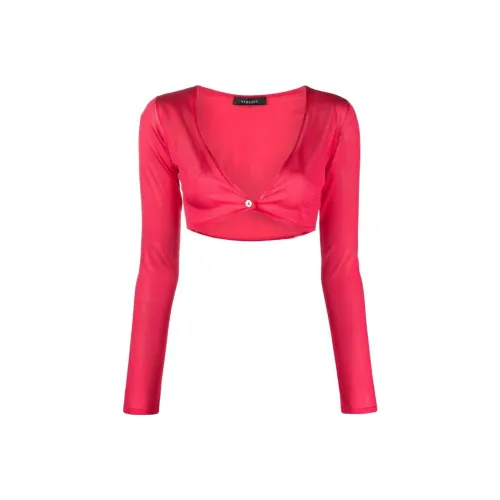 VERSACE Розовые Женские Футболки