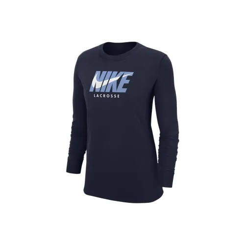 nike T-Shirt Женская Морской Синий