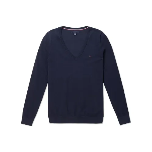 Tommy Hilfiger Темно-синий Женская Трикотажная Одежда